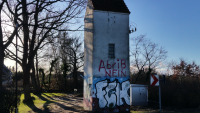 Ostseebad Nienhagen: Trafoturm